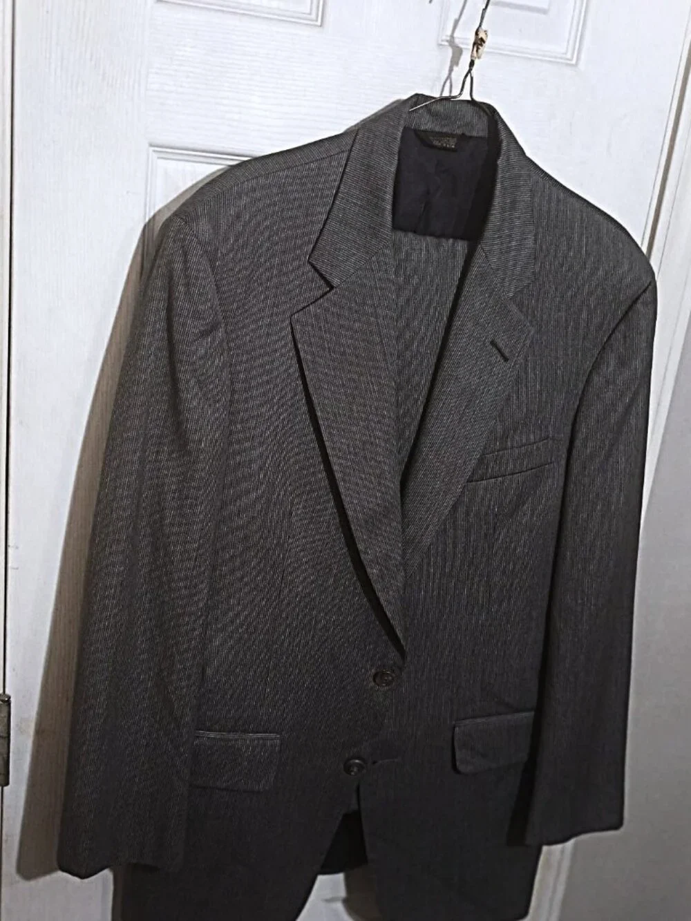 Milller Brothers LTD Men Bluish Gray 2 Piece Suit  39S